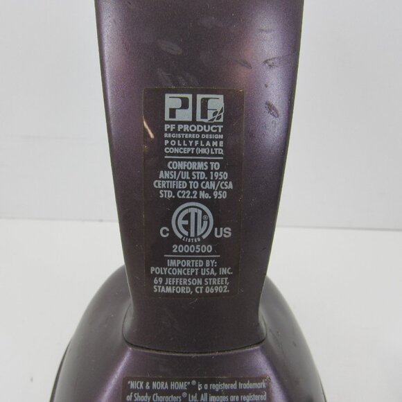 Nick & Nora Home Candlestick Phone Metallic Purple Pollyflame Concept Ltd. - Picture 5 of 8